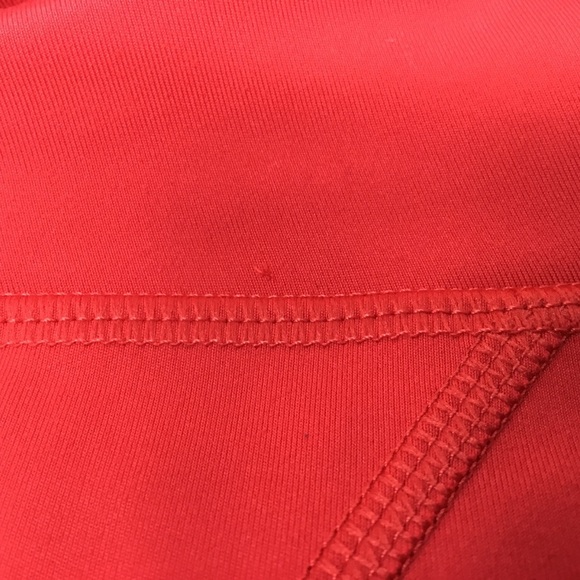 Girlfriend Collective Red Compressive High-Rise Leggings - Picture 7 of 7